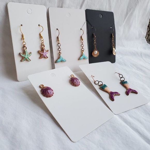 Under the Sea Themed Earrings - Picture 2 of 3